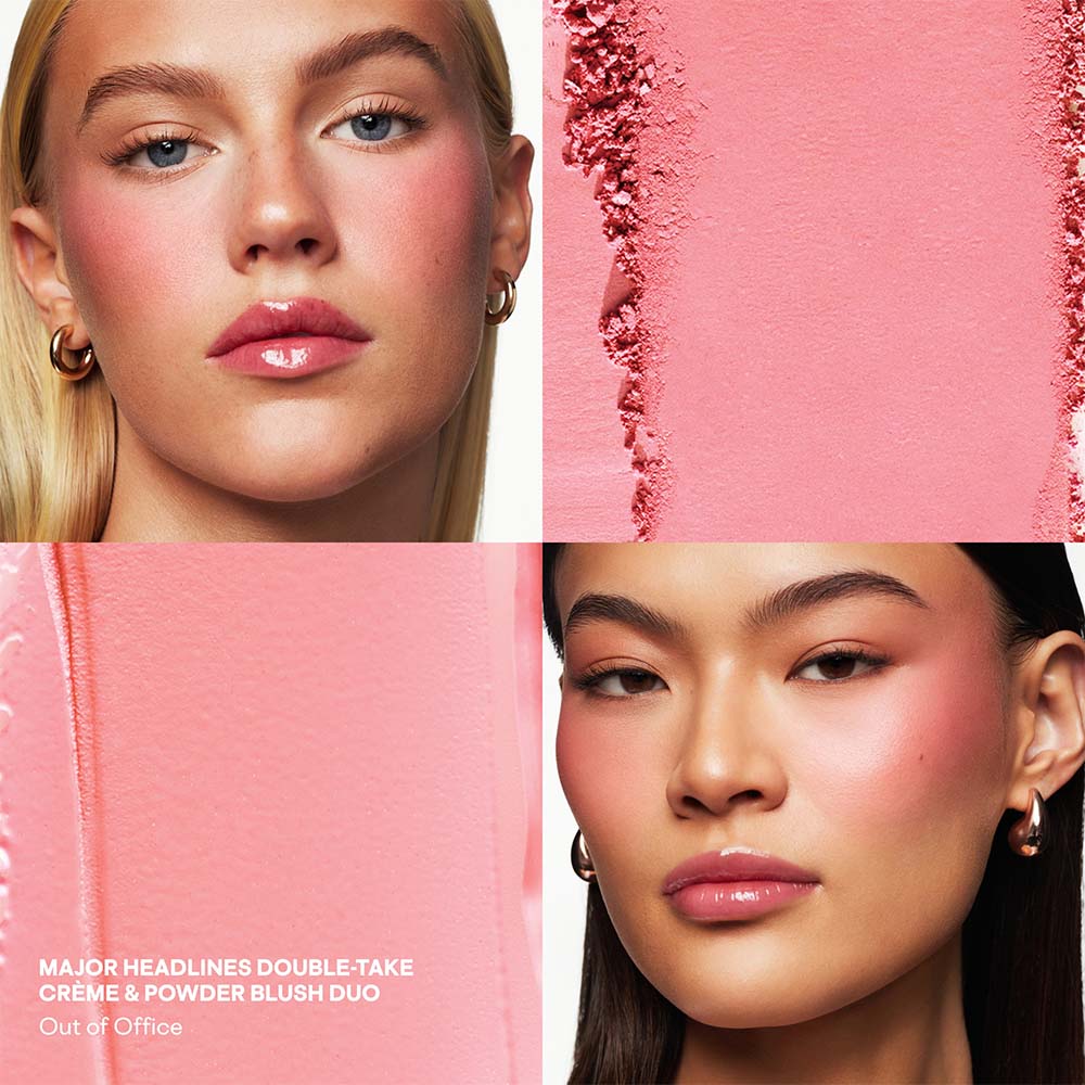 MAJOR HEADLINES DOUBLE-TAKE CR&Egrave;ME & POWDER BLUSH DUO (D&Uacute;O DE RUBOR)